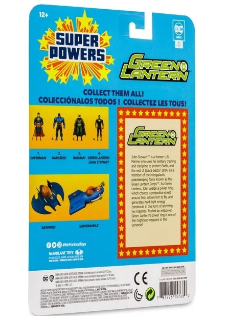 DC Direct - Super Powers 5IN Figures - Green Lantern John Stewart