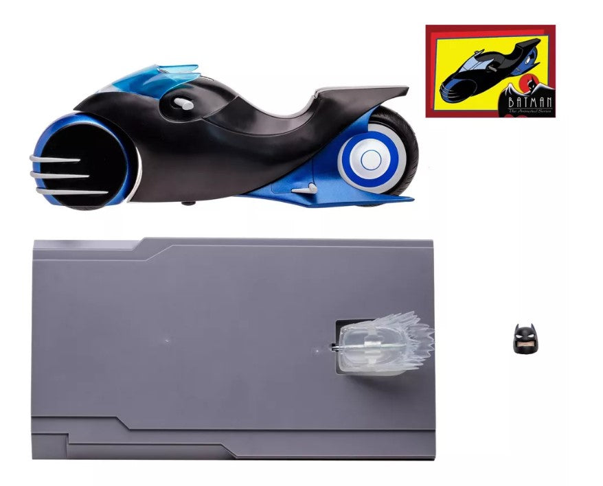 McFarlane Toys DC Comics Batman - The Animated Series Vehicle Batcycle Figure