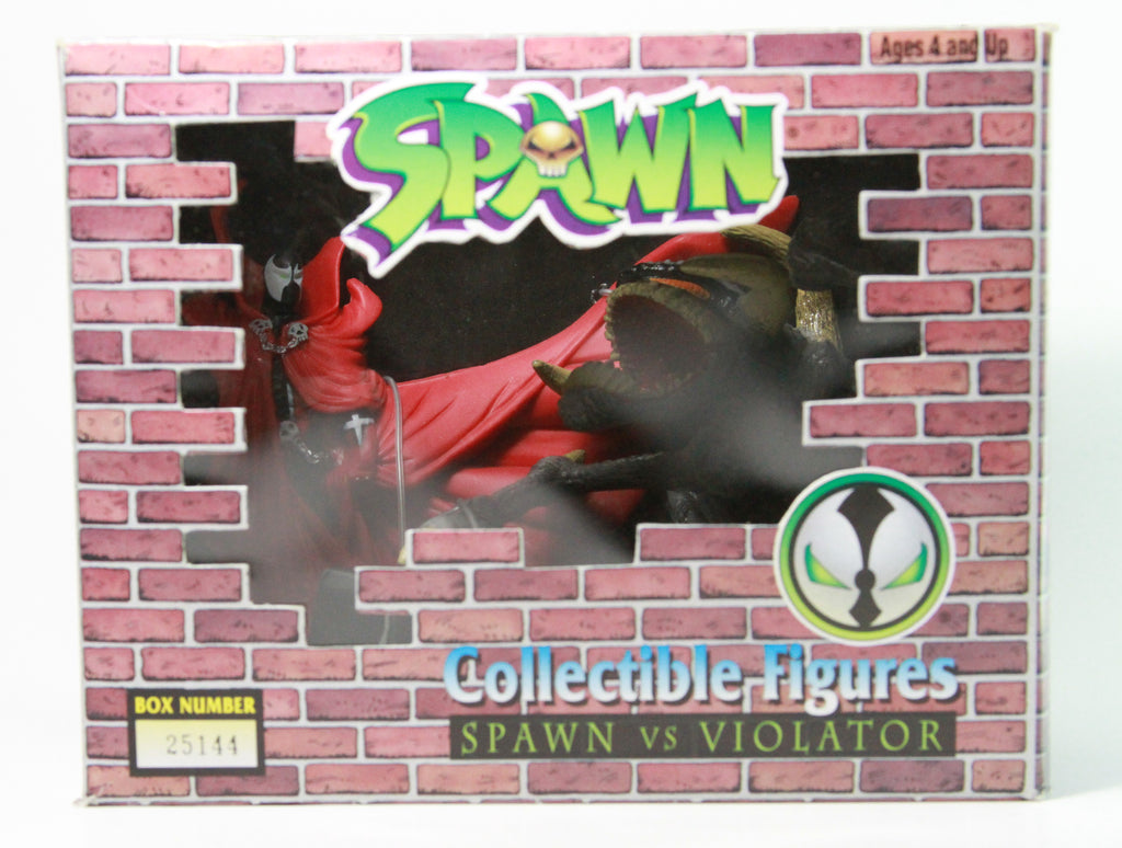 Spawn Vs Violator Collectible Figure Mcfarlane 1994 Todd Toys