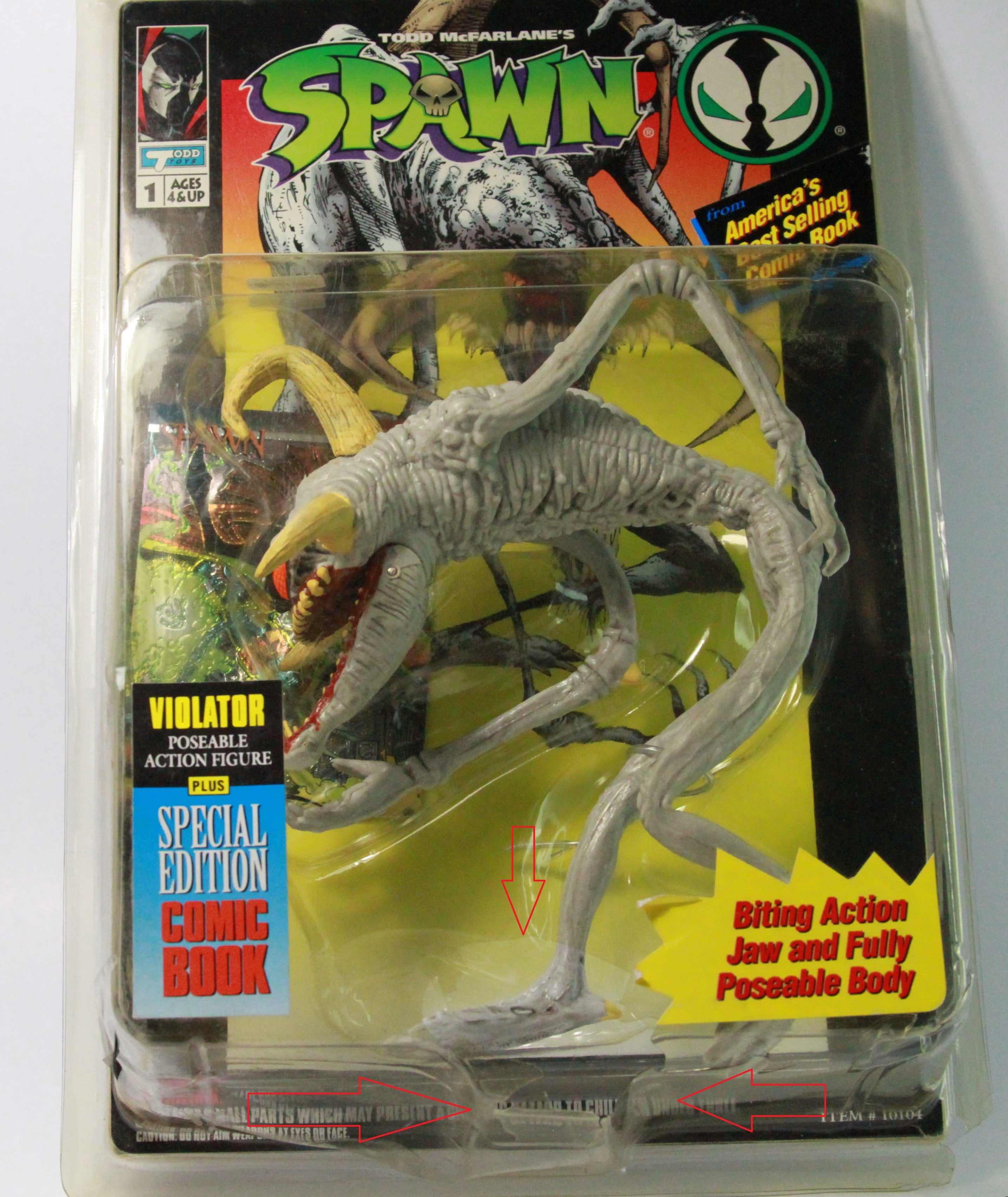 Spawn Series 1 Violator Action Figure by McFarlane