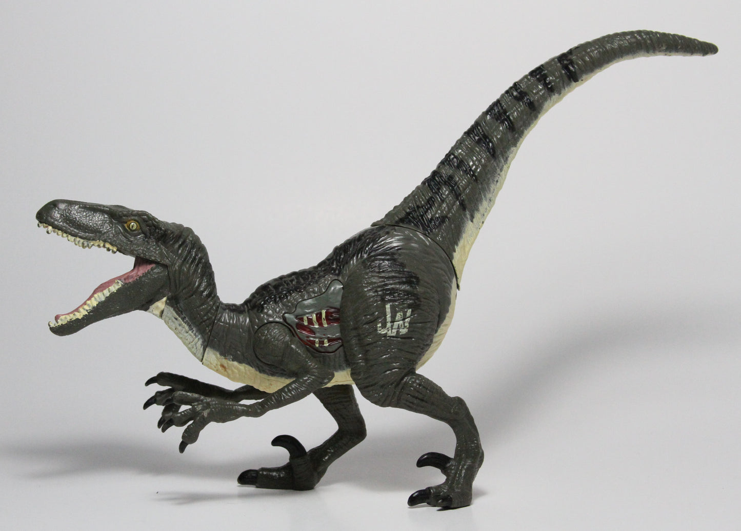 2015 JURASSIC WORLD GROWLER GROWLING VELOCIRAPTOR DINOSAUR