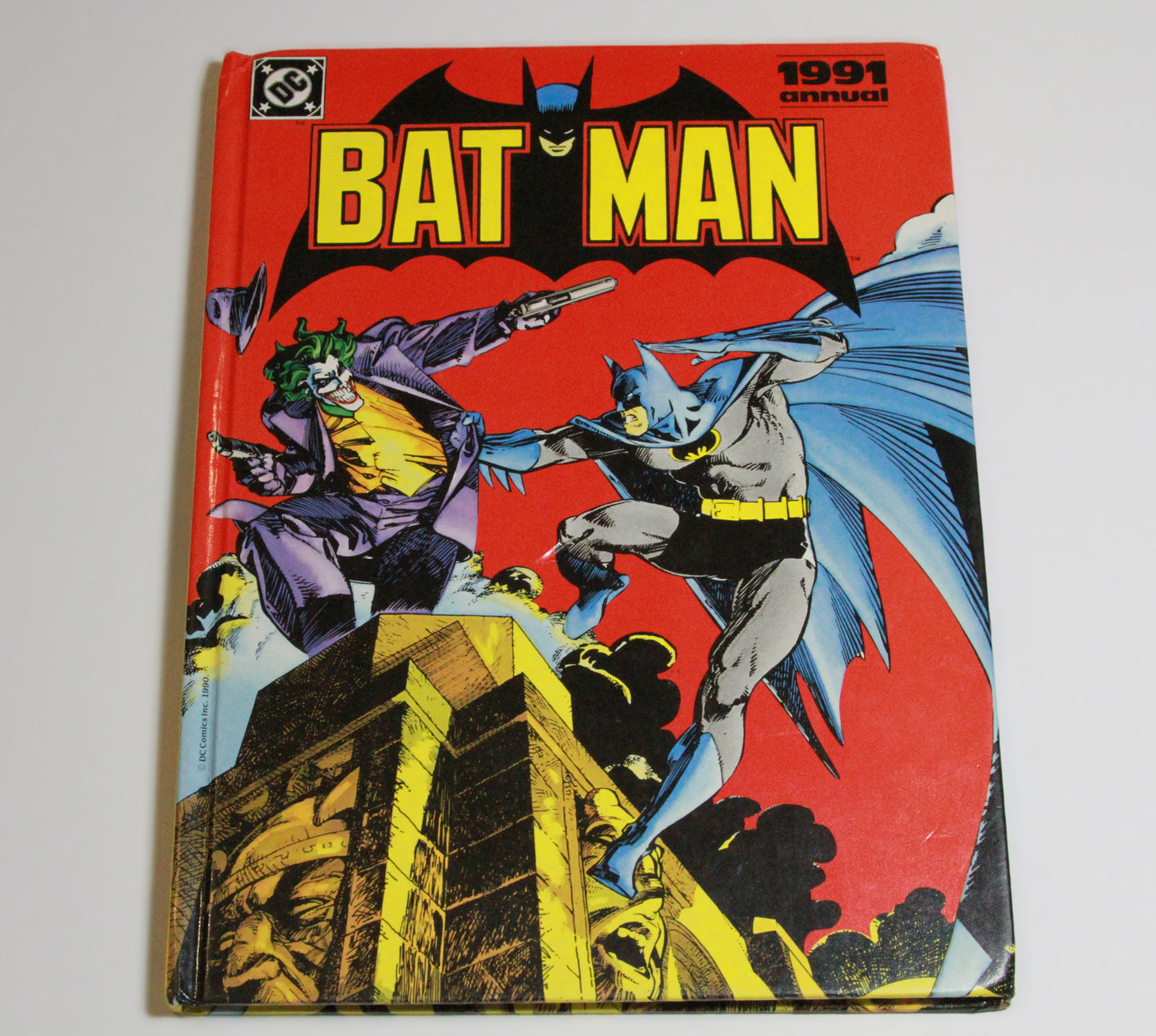 Batman 1991 Annual UK Hardcover Rare